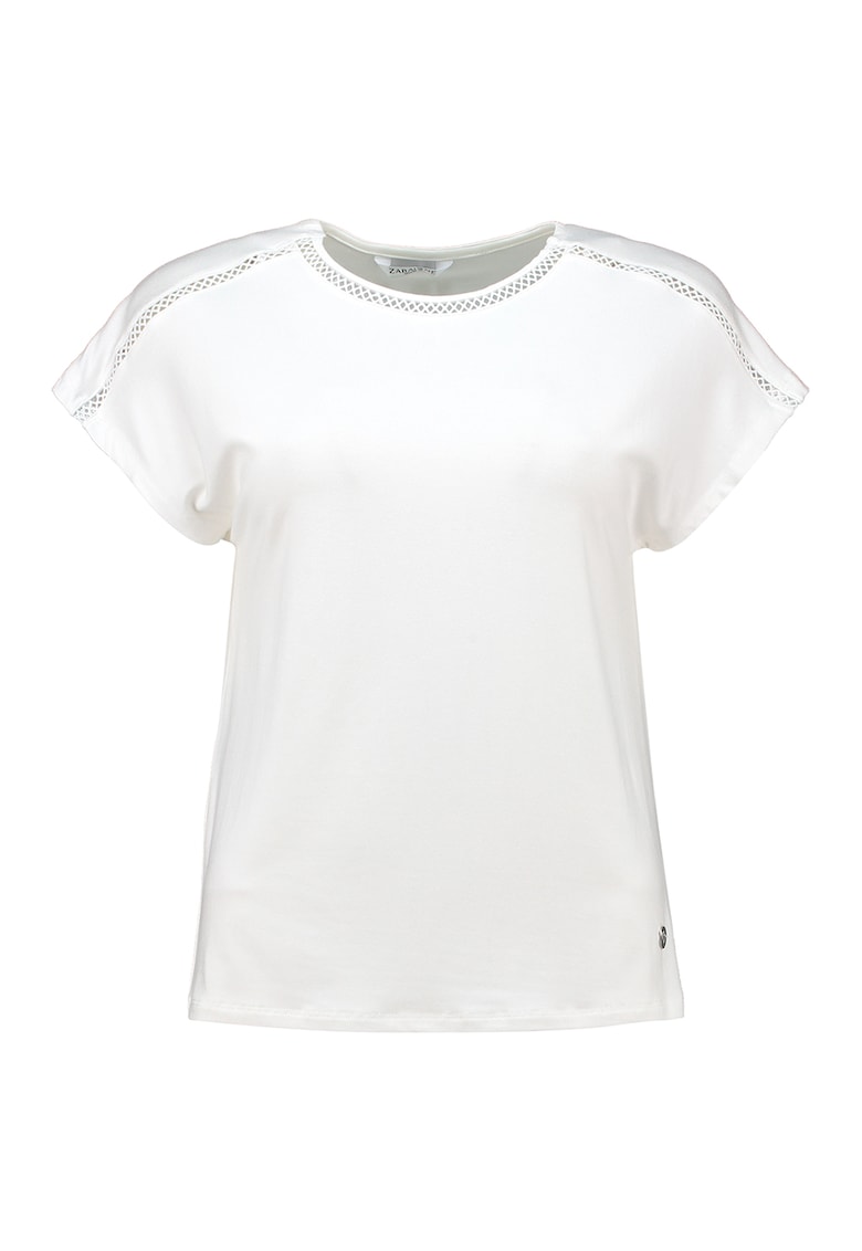 Tricou cu insertii de plasa