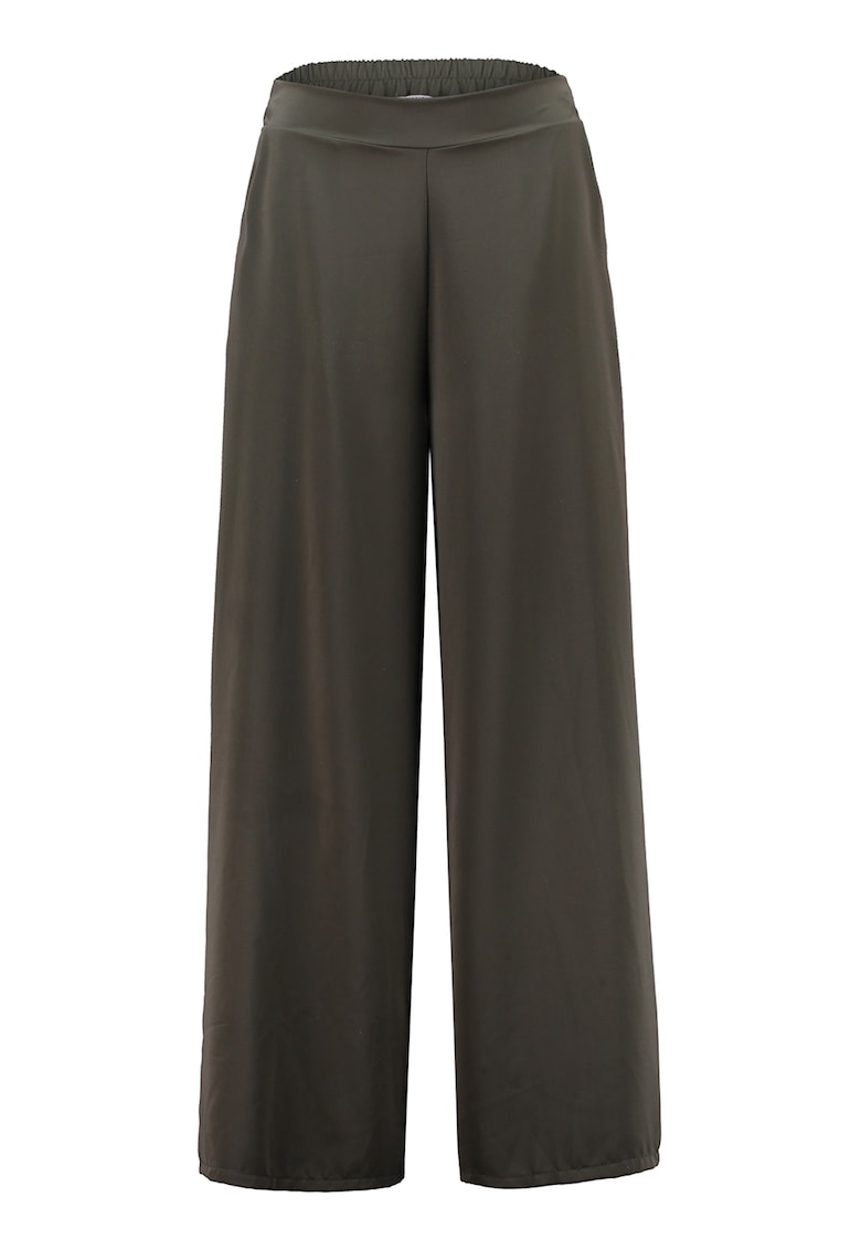 Pantaloni ampli cu talie inalta