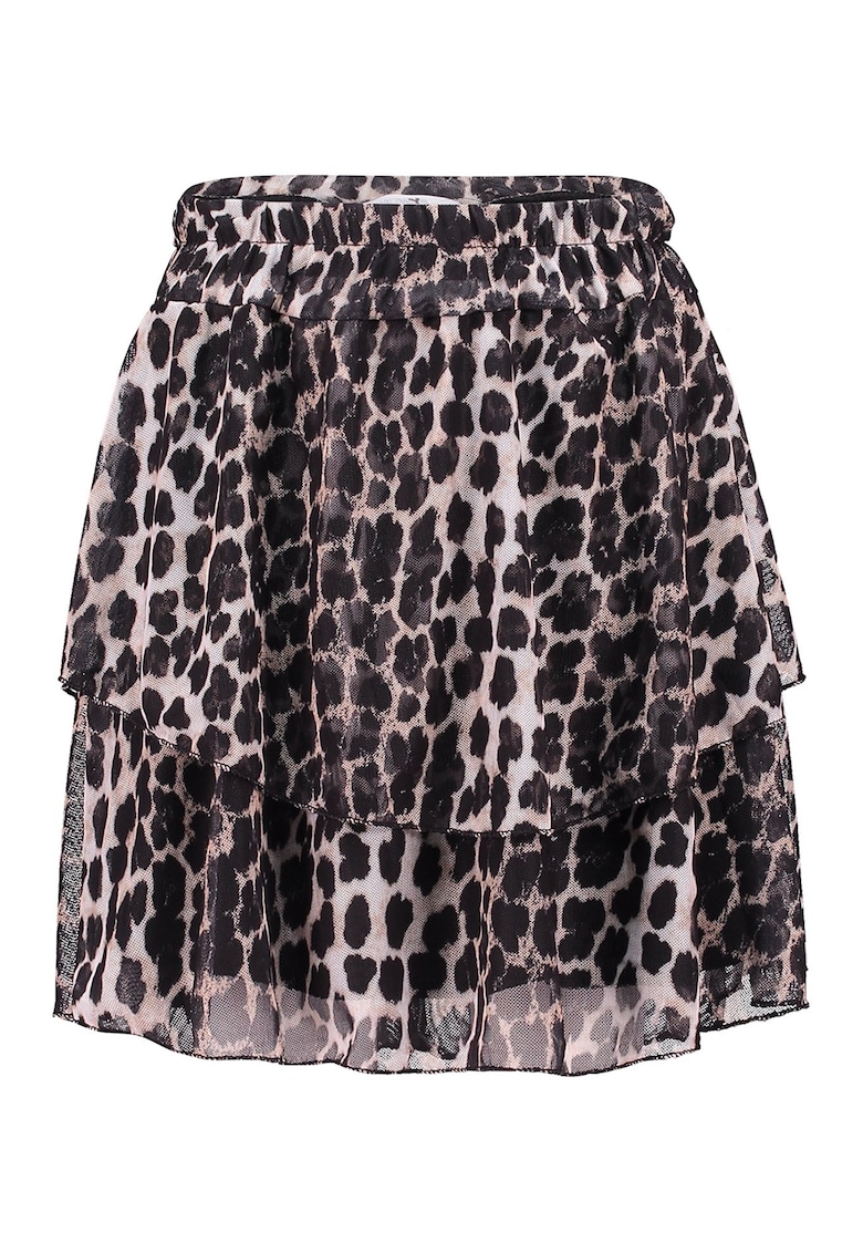 Fusta stratificata cu animal print