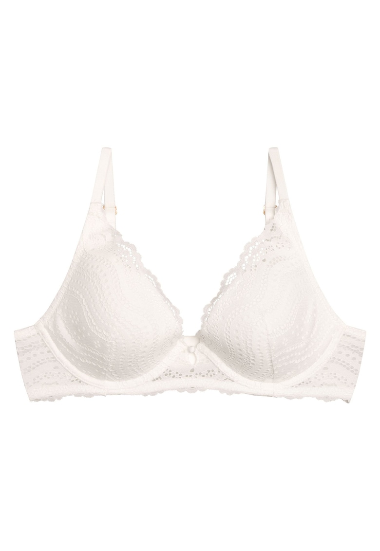 Sutien captusit Bogna alb