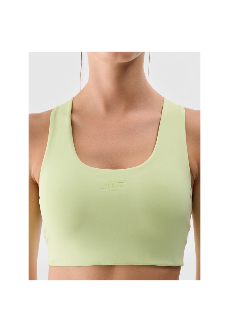 Bustiera sport elastan/sintetic - verde