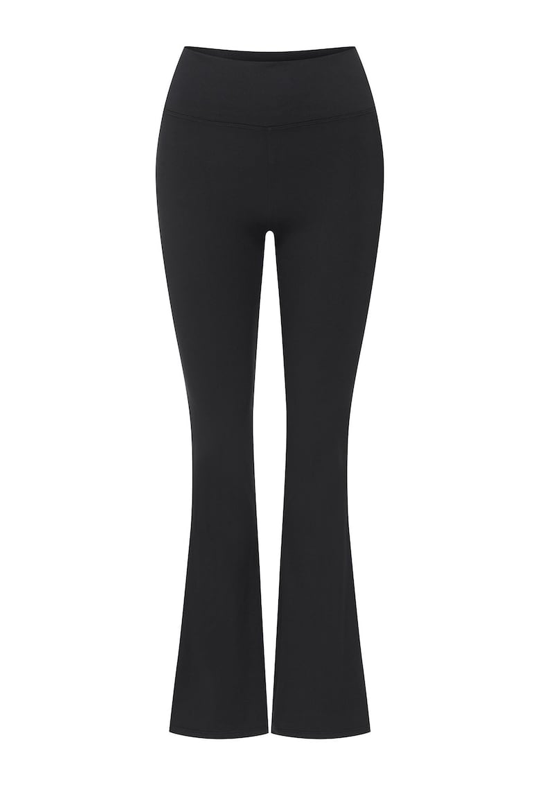 Bloovii Pantaloni dama Midrise - Poliester - Negru