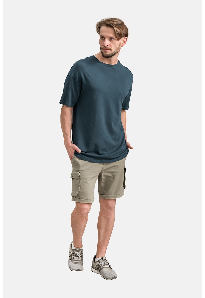 Tricou lejer unisex cu maneci cazute