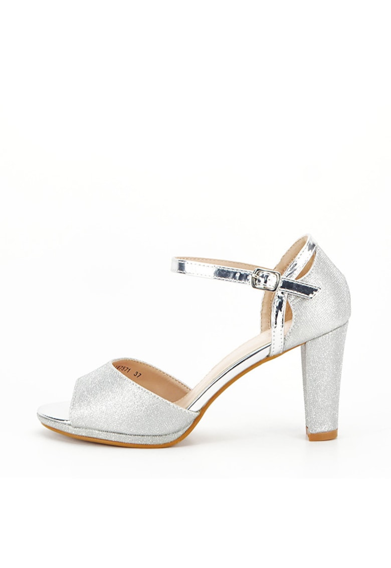 Sandale elegante argintii BLXW7571 128 13148 - Argintiu