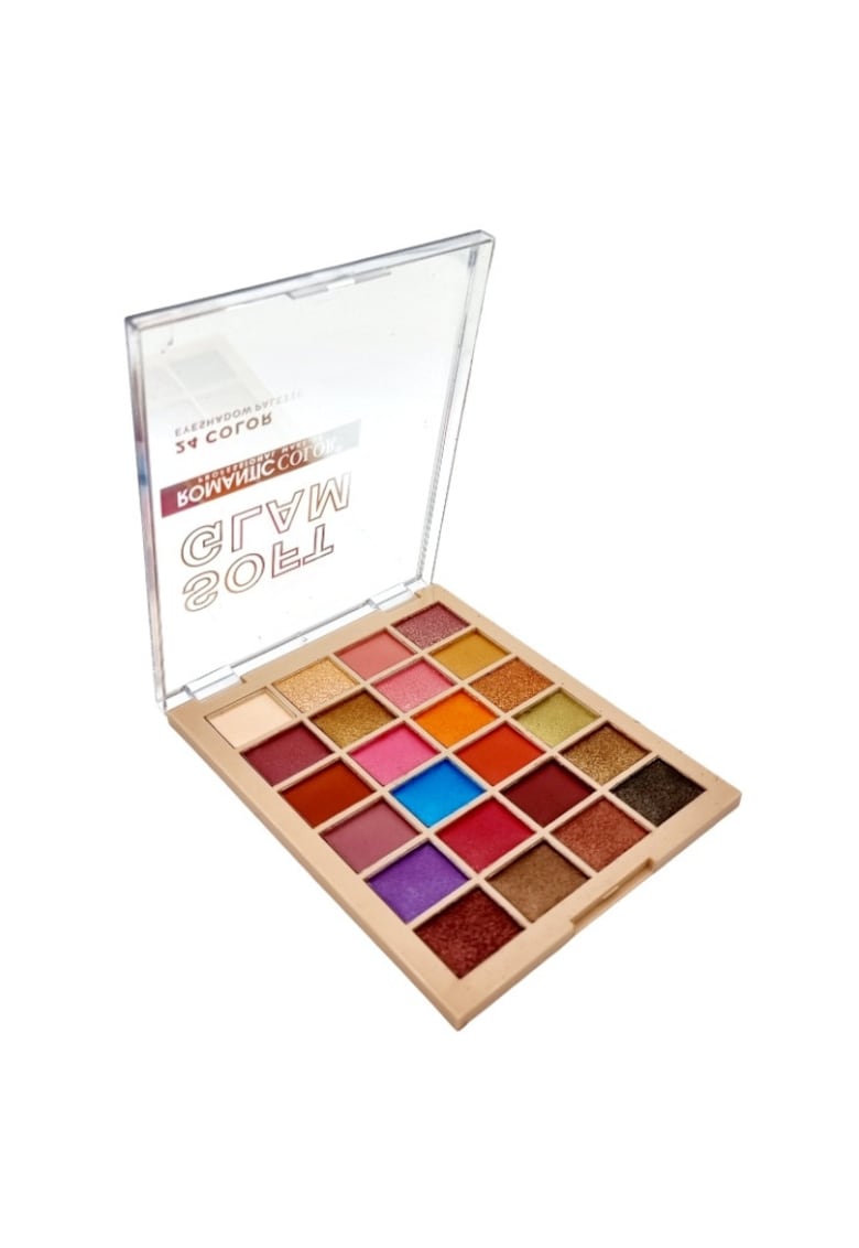 Paleta Fard - Romantic Color - Soft Glam - 24 Culori - 02 - 24 g