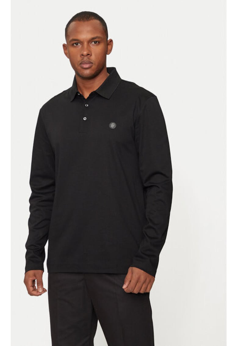Boss Tricou barbati - 304237935 - Bumbac - Negru - Negru