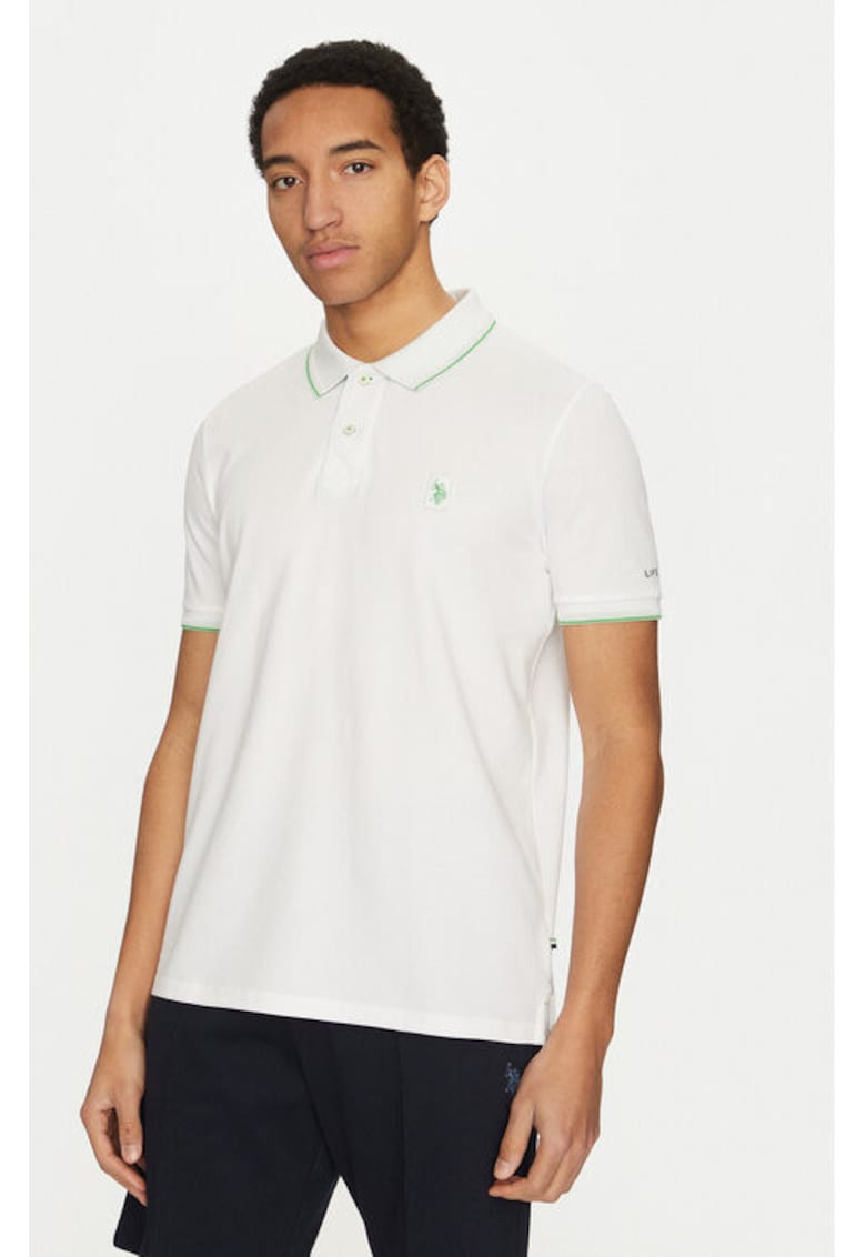 Tricou barbati - 305230331 - Bumbac organic - Alb - Alb