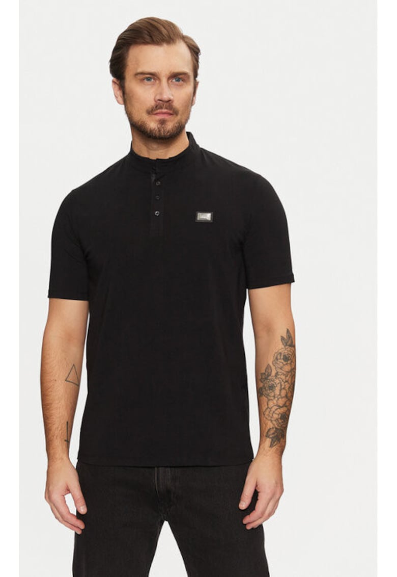 Tricou barbati -  304612879 - Bumbac - Negru