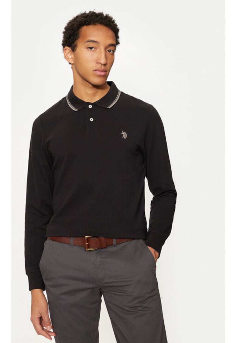 Tricou barbati -  304796203 - Bumbac - Negru