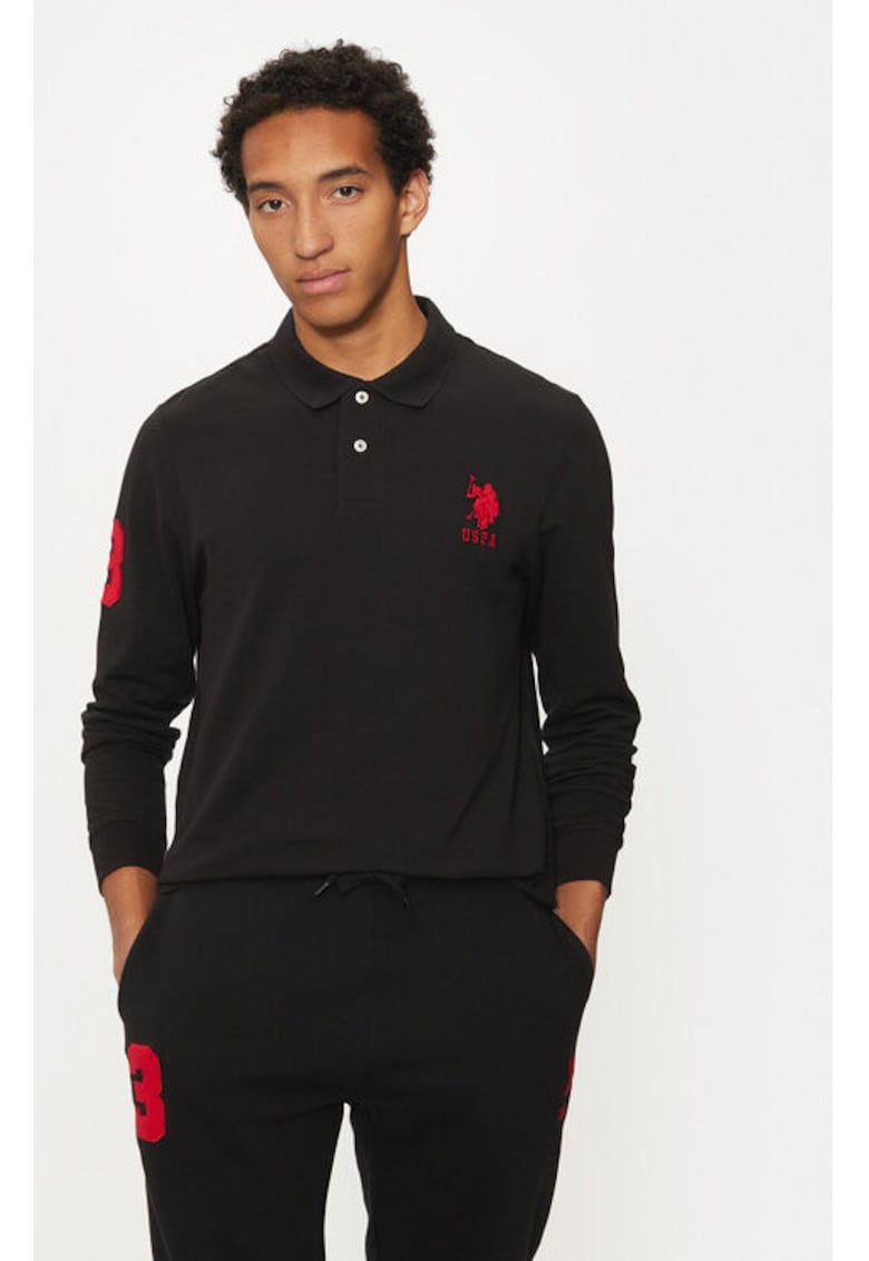 Tricou barbati - 304796111 - Bumbac - Negru