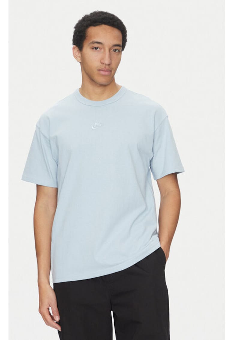 Tricou barbati -  305365606 - Bumbac - Albastru