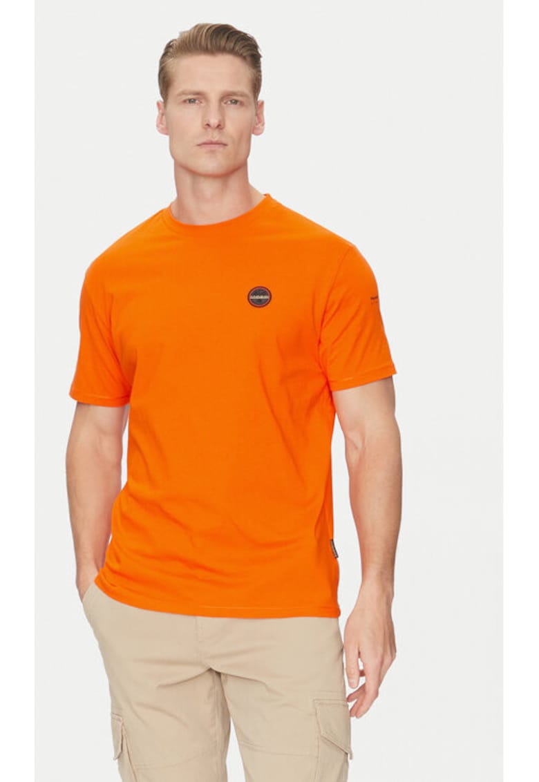 Tricou barbati - 305102003 - Bumbac - Portocaliu Tricou barbati - 305102003 - Bumbac - Portocaliu