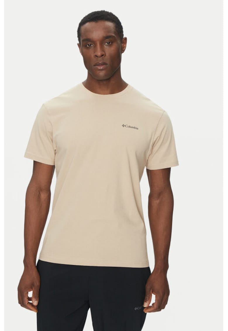 Tricou barbati -  304693342 - Bumbac - Bej