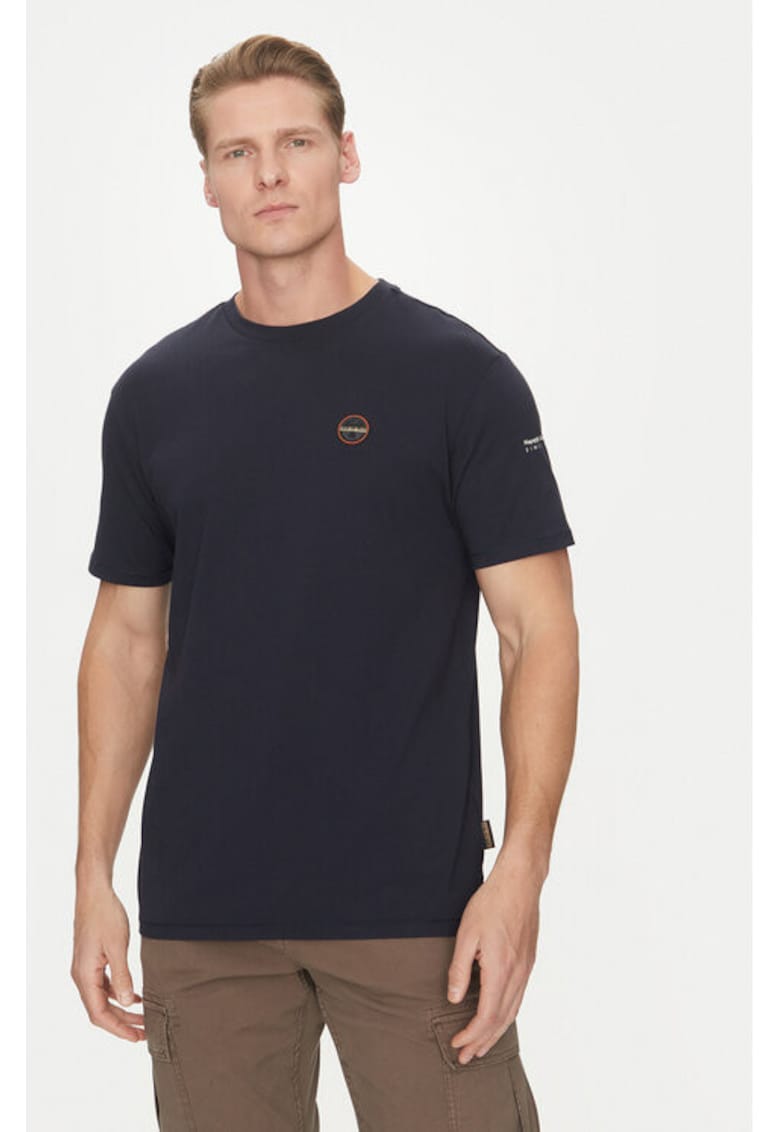 Tricou barbati -  305101983 - Bumbac - Albastru