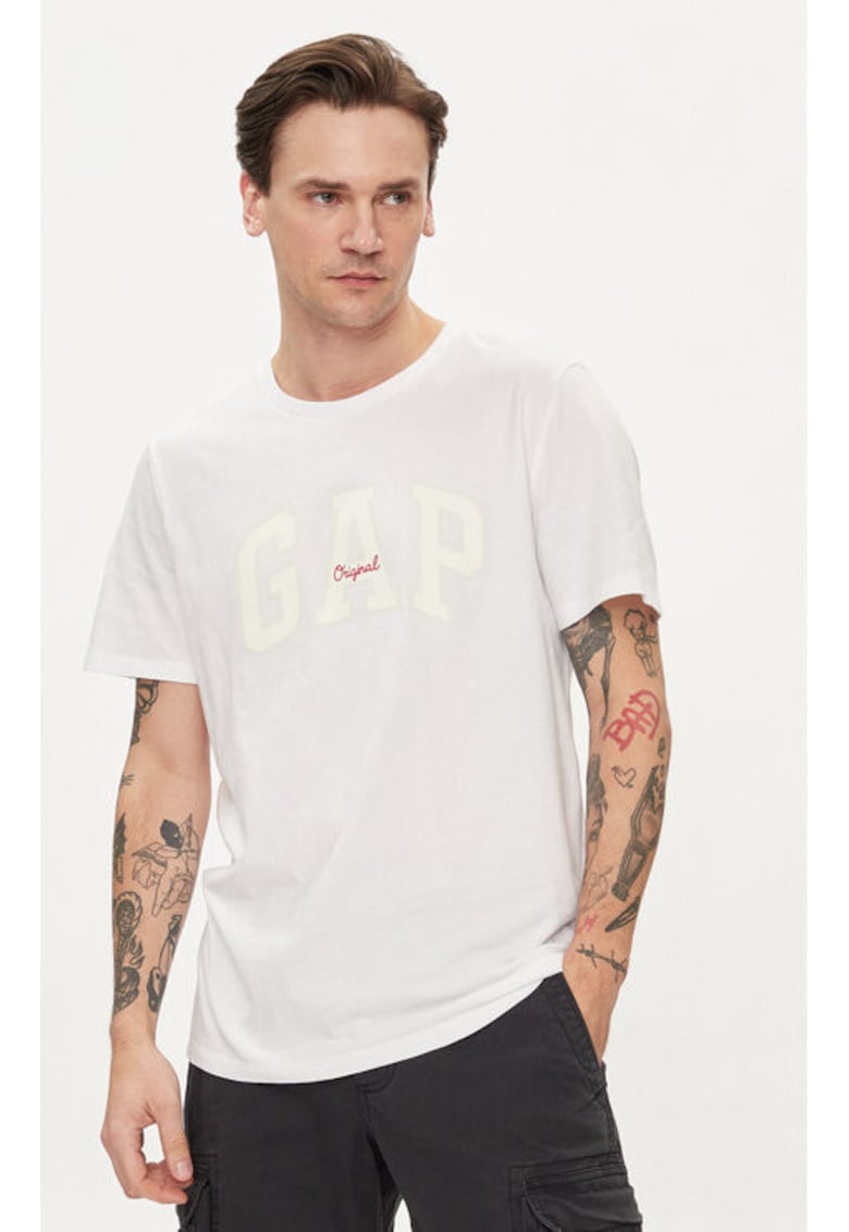 Tricou barbati - 304143830 - Bumbac - Alb Tricou barbati - 304143830 - Bumbac - Alb