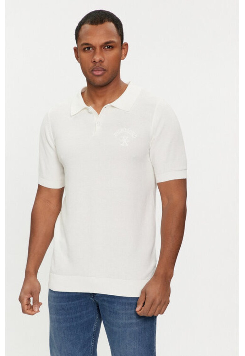 Tricou barbati - 303886509 - Bumbac - Alb