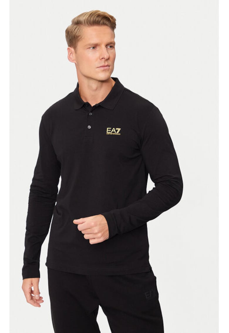 Tricou barbati - Emporio Armani 304212727 - Bumbac - Negru Tricou barbati - Emporio Armani 304212727 - Bumbac - Negru