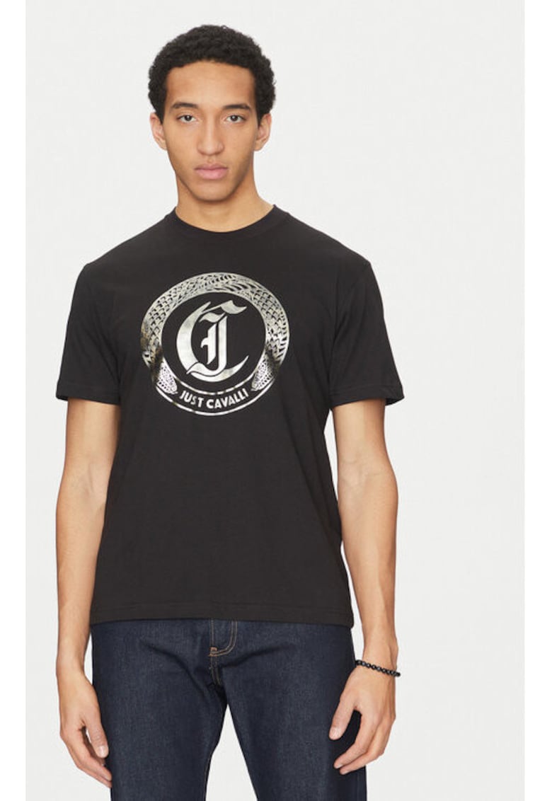 Tricou barbati -  304865138 - Bumbac - Negru