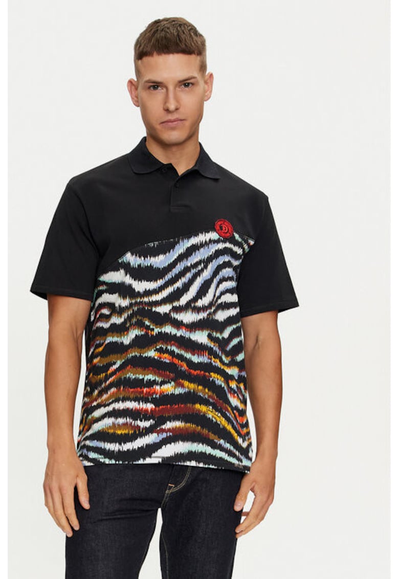 Tricou barbati -  303694142 - Bumbac - Negru