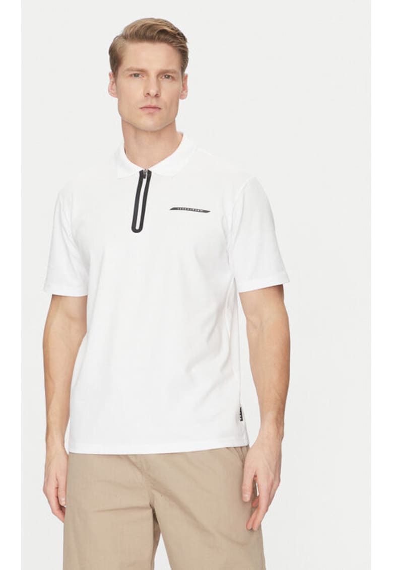 Tricou barbati -  304778865 - Bumbac/Poliester - Alb