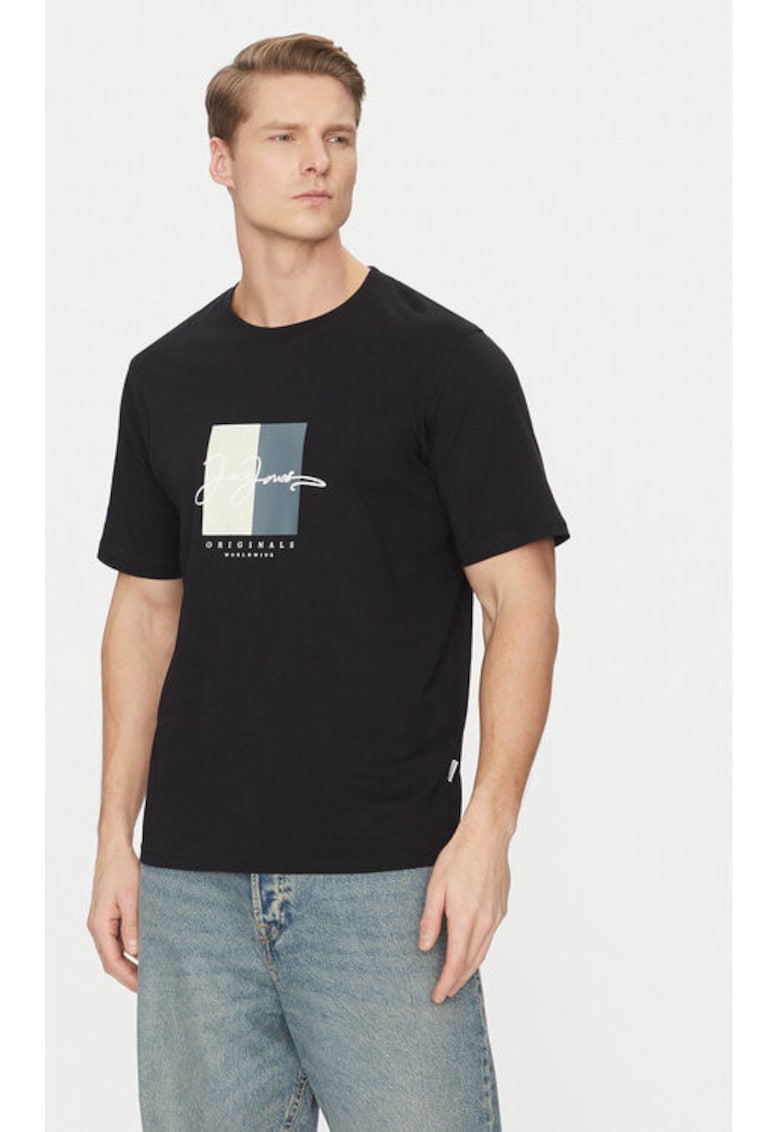 Tricou barbati -  305211262 - Bumbac - Negru