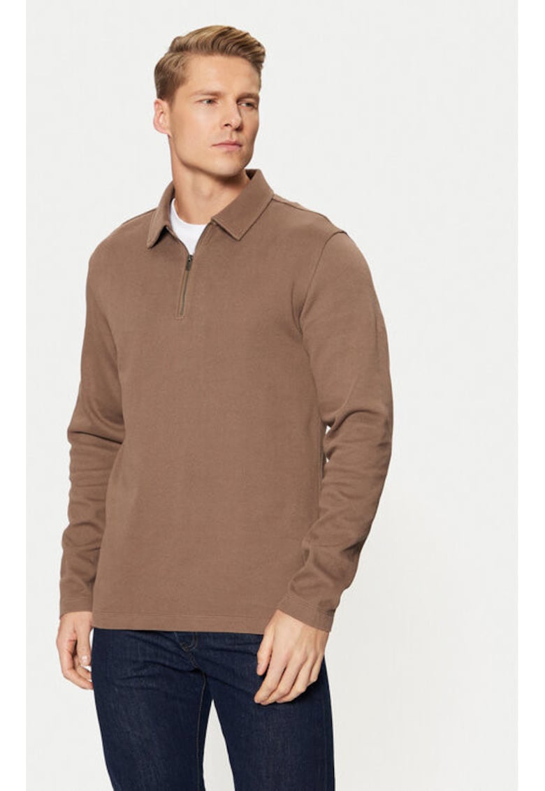 Tricou barbati -  304685101 - Bumbac/Bumbac - Maro