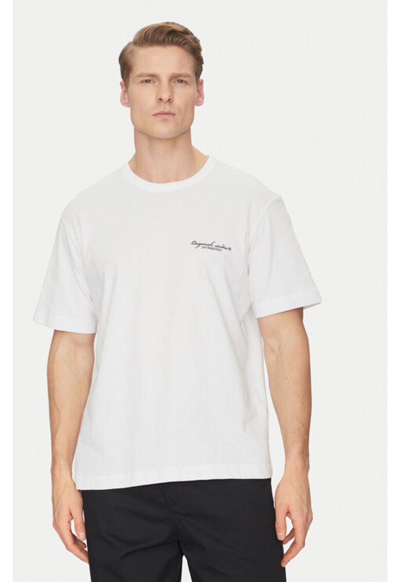 Tricou barbati -  304778384 - Bumbac - Alb