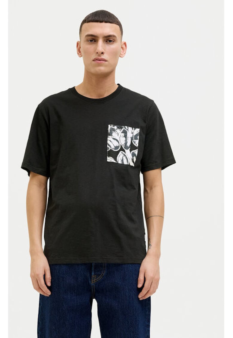 Tricou barbati -  304778483 - Bumbac - Negru