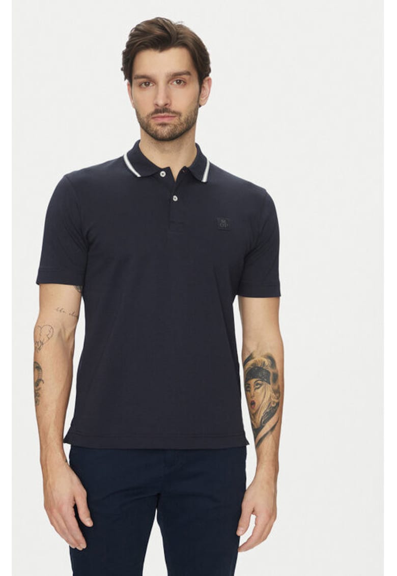 Tricou barbati -  304865374 - Bumbac organic - Albastru