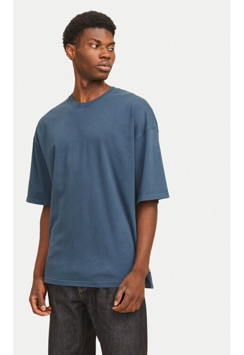 Tricou barbati -  304782978 - Bumbac - Albastru