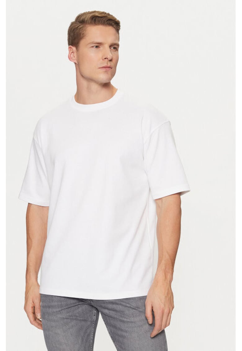 Tricou barbati - 304805554 - Bumbac/Poliester - Alb Tricou barbati - 304805554 - Bumbac/Poliester - Alb