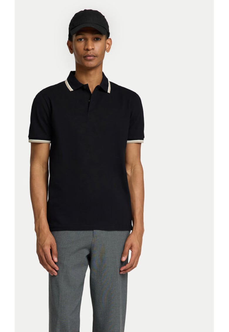 Tricou barbati -  304705038 - Bumbac organic - Negru