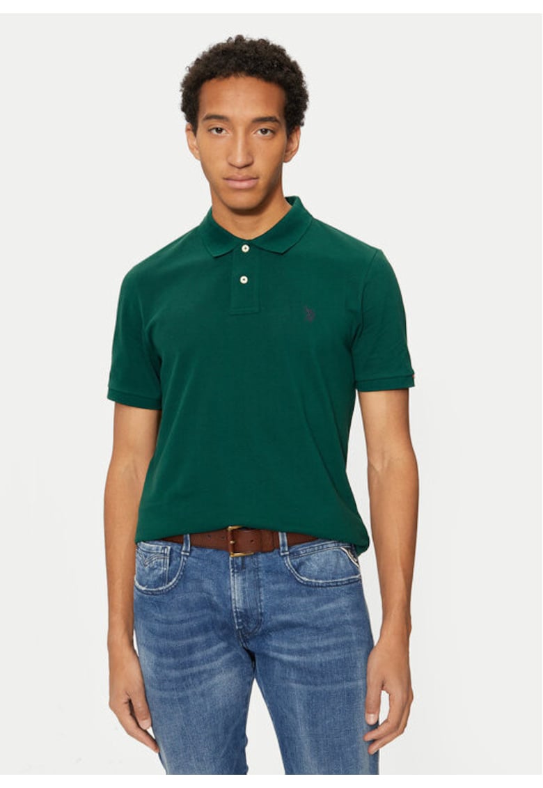 Tricou barbati - 304797392 - Bumbac - Verde Tricou barbati - 304797392 - Bumbac - Verde