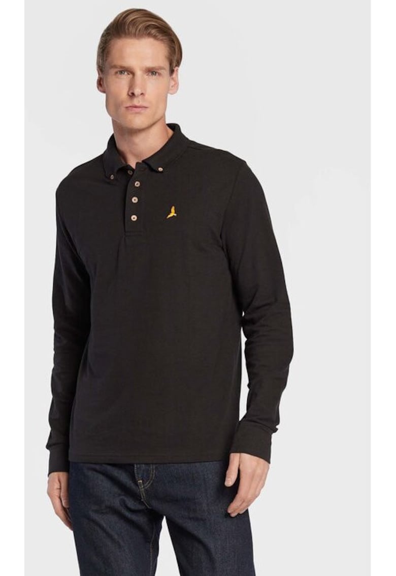 Tricou barbati - 301690139 - Poliester/Bumbac - S INTL - Negru