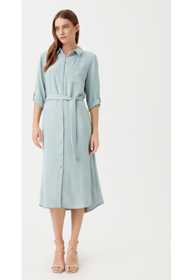 Rochie dama -  304807046 - Poliester reciclat/Poliester - Albastru