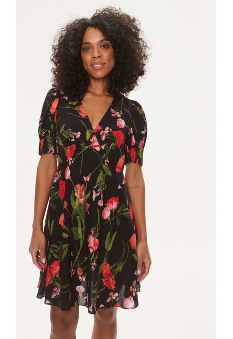 Rochie dama - 303997533 - Viscoza - Negru Rochie dama - 303997533 - Viscoza - Negru