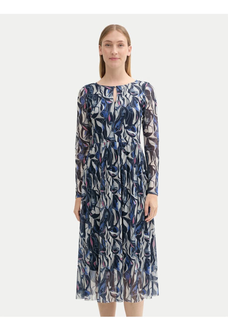 Rochie dama -  304193941 - Poliester reciclat - Albastru