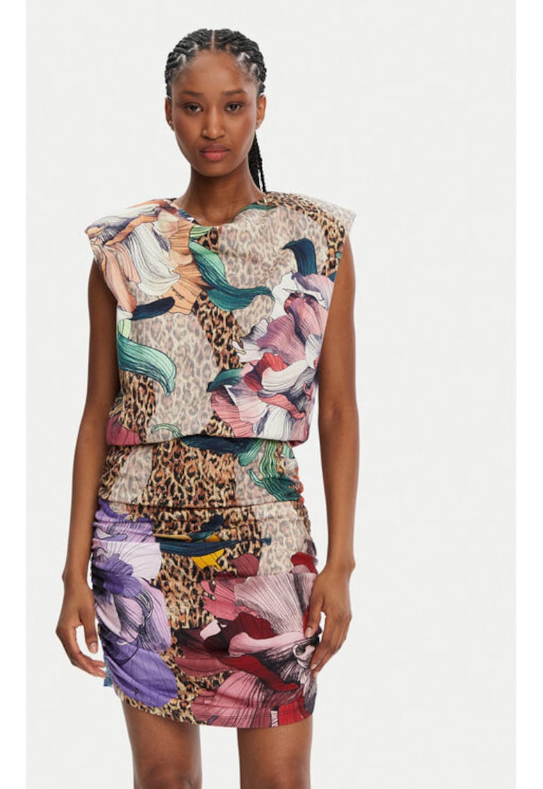 Rochie dama - 305216366 - Bumbac - Multicolor Rochie dama - 305216366 - Bumbac - Multicolor