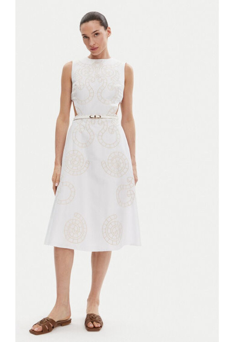 Rochie dama -  304772344 - Bumbac - Alb