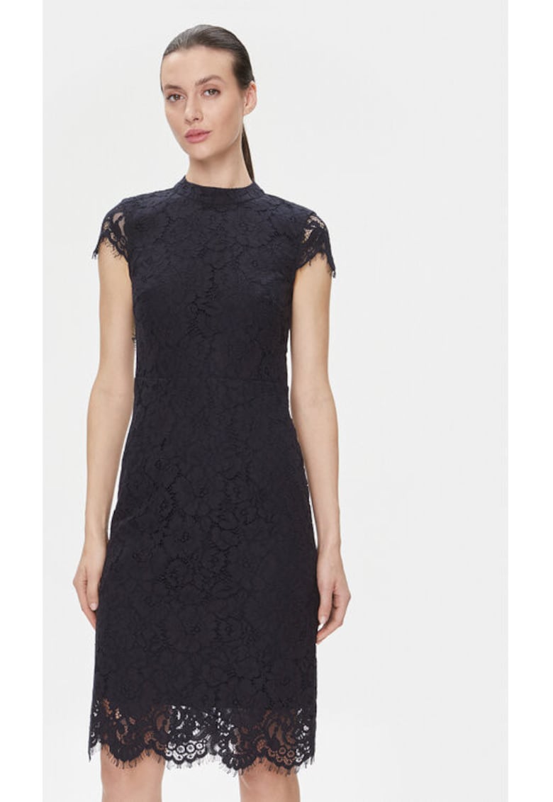 Rochie dama -  303619435 - Bumbac/Poliamida - Albastru