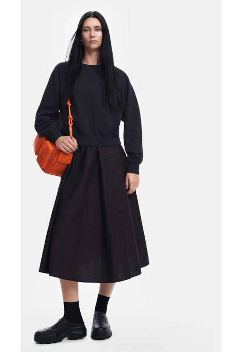 Rochie dama - 304478710 - Bumbac - Negru - Negru