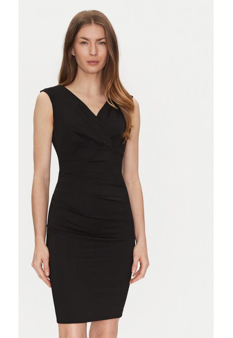 Rochie dama - 305265548 - Poliester - Negru