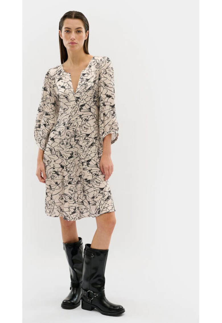 Rochie dama -  303554279 - Viscoza - Bej