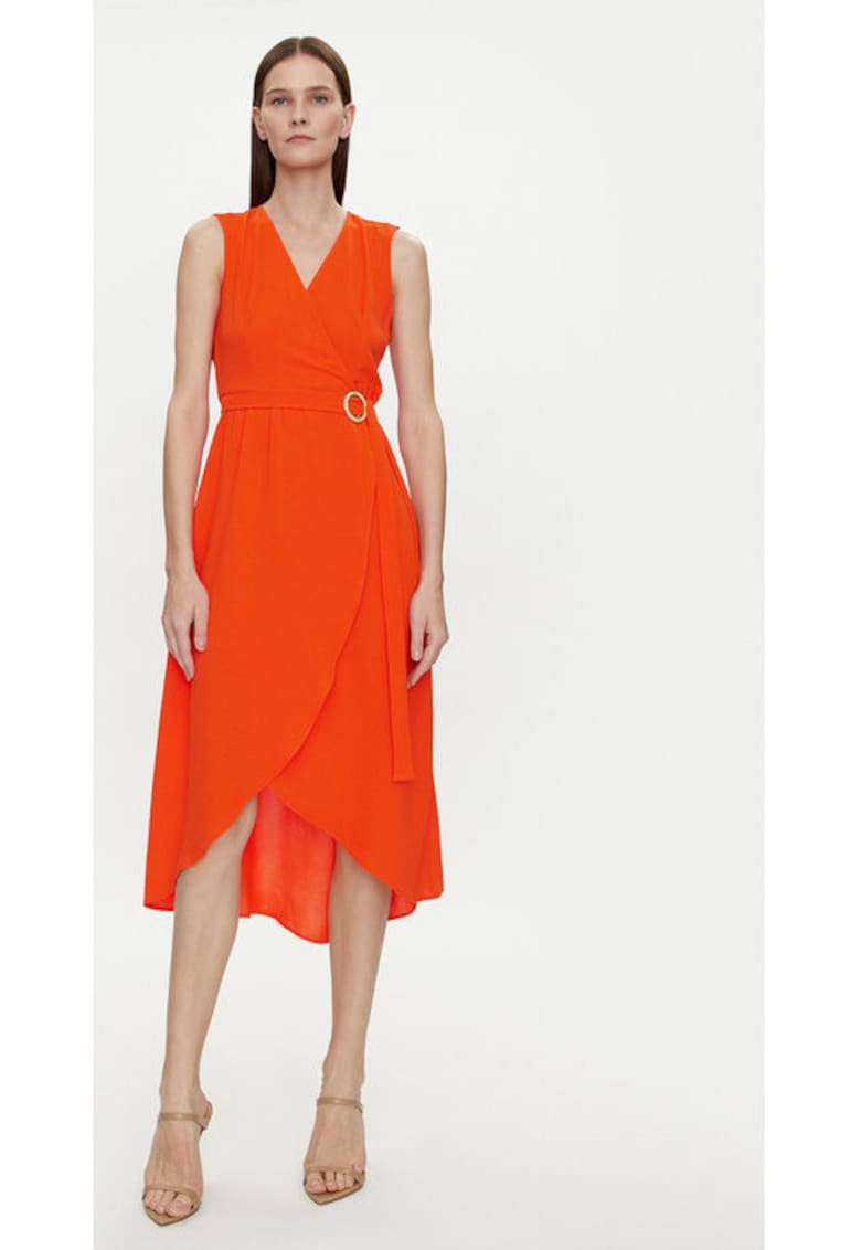 Rochie dama -  303917814 - Poliester - Portocaliu