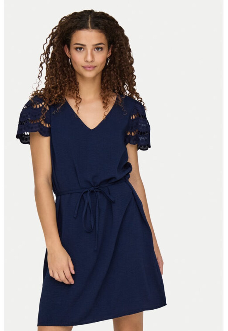 Rochie dama - 304807060 - Poliester reciclat/Poliester - Albastru Rochie dama - 304807060 - Poliester reciclat/Poliester - Albastru