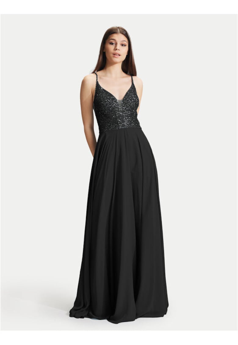 Rochie dama -  304926198 - Poliester - Negru Rochie dama -  304926198 - Poliester - Negru