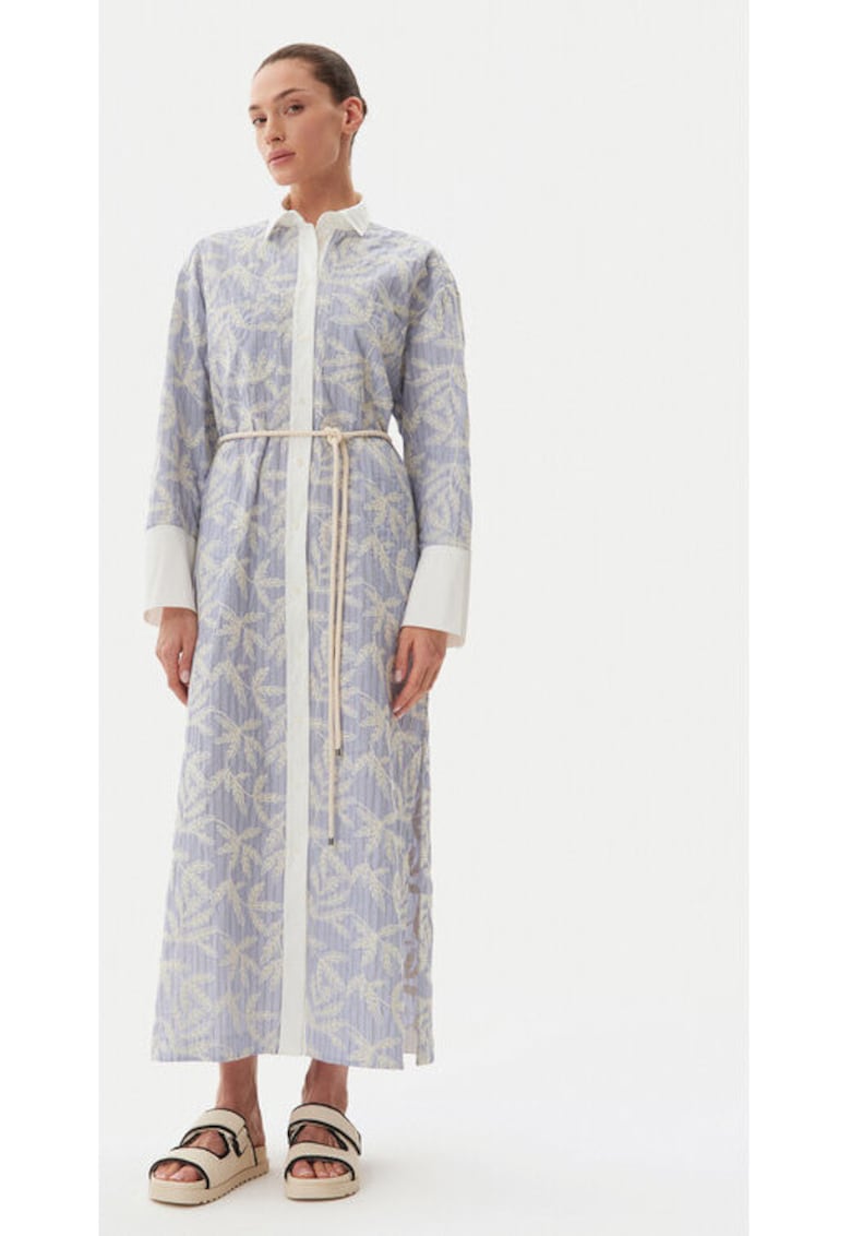 Rochie dama -  304892981 - Bumbac organic - Albastru