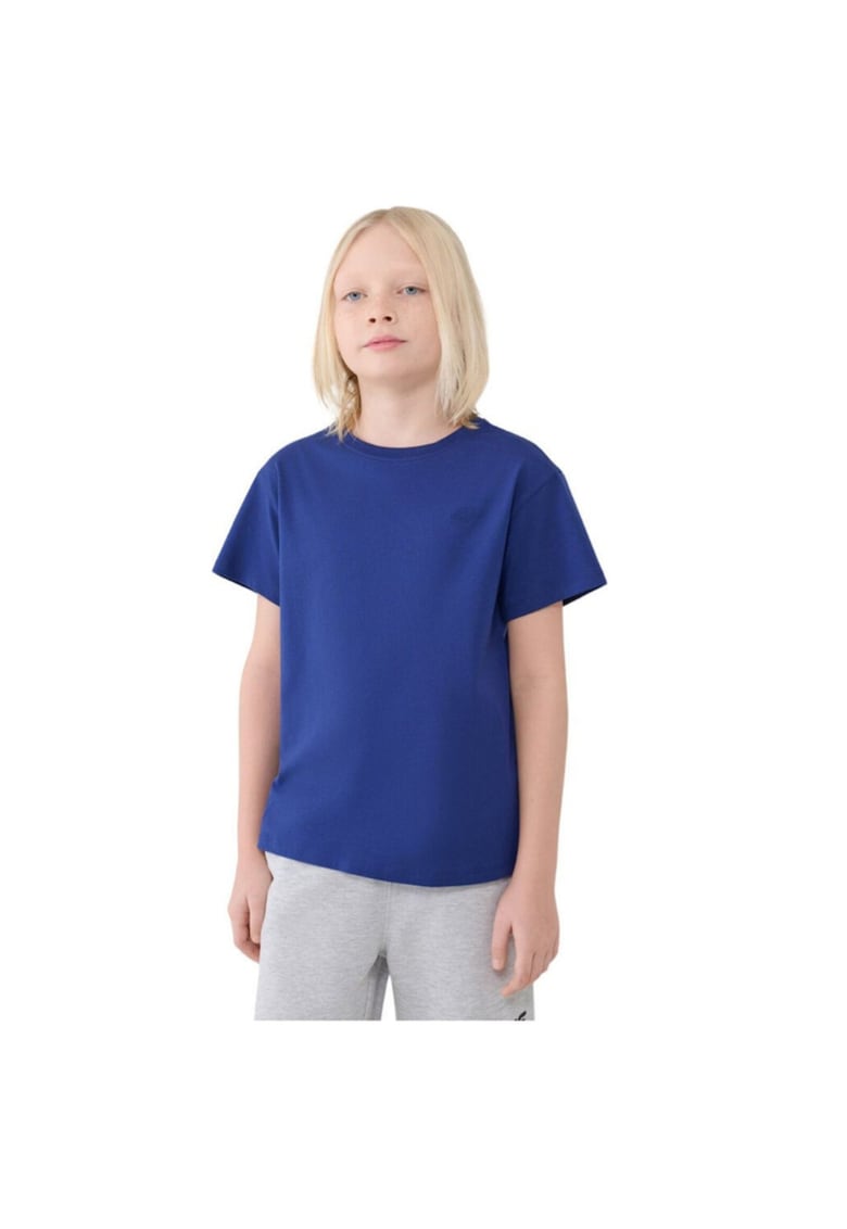 Tricou bumbac - cobalt - Albastru cobalt
