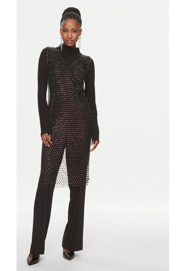 Rochie dama -  303541255 - Poliester - Negru