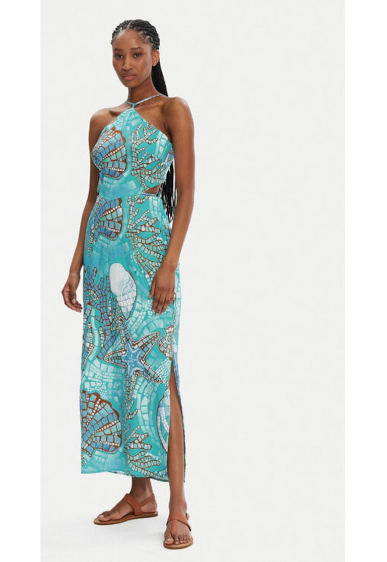 Rochie dama - 304991387 - In/Viscoza - Verde Rochie dama - 304991387 - In/Viscoza - Verde